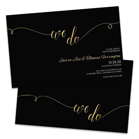 Simply Elegant Acrylic Wedding invitation. . Walmart invitations